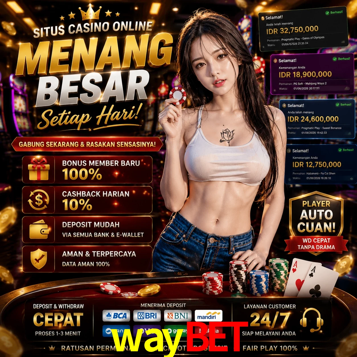waybet slots no app